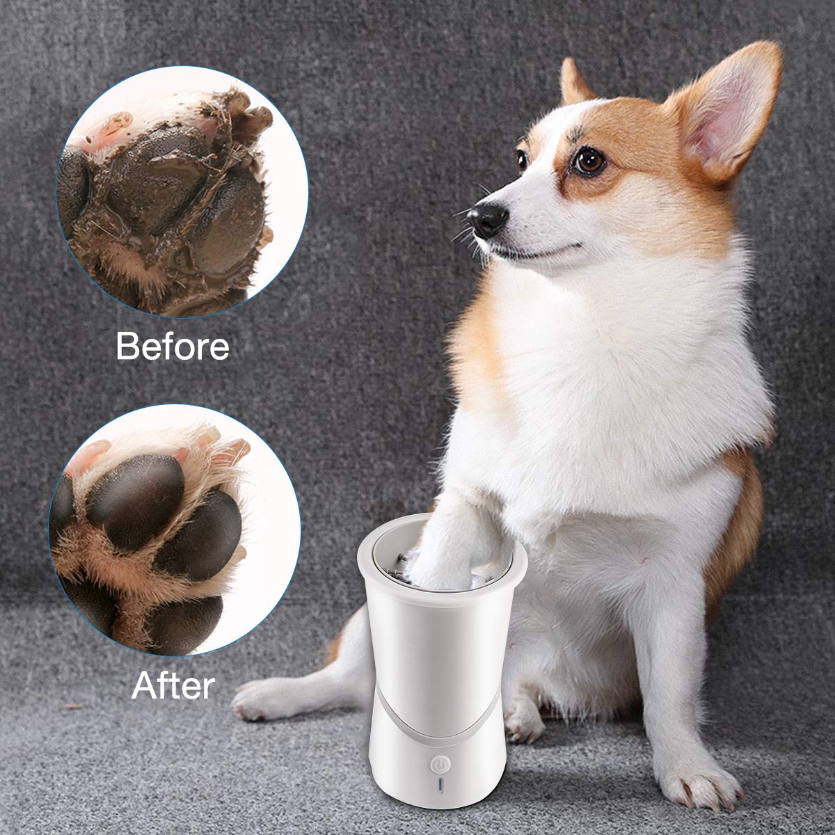 Pet electric foot washer